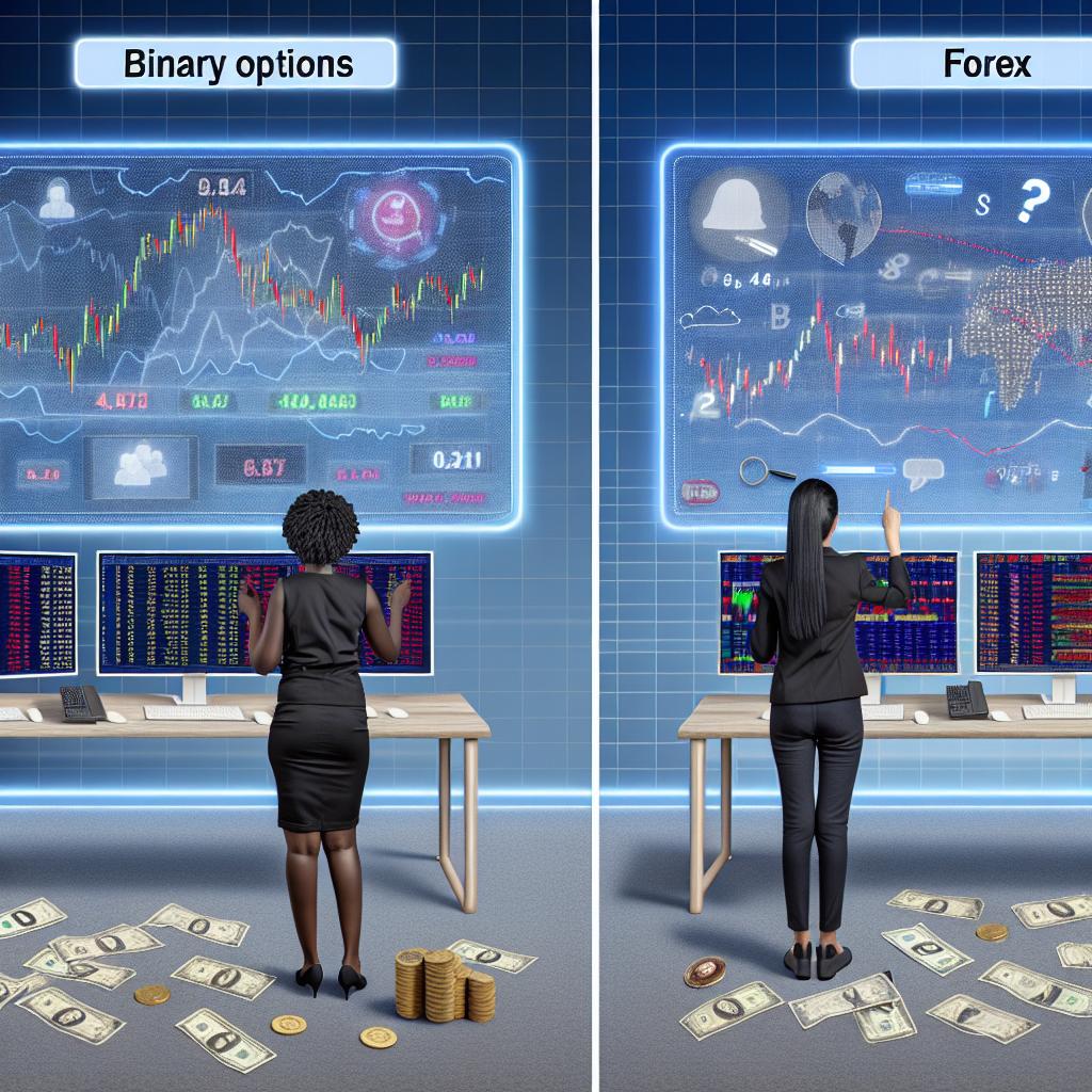 The Difference Between Binary Options and Forex Trading