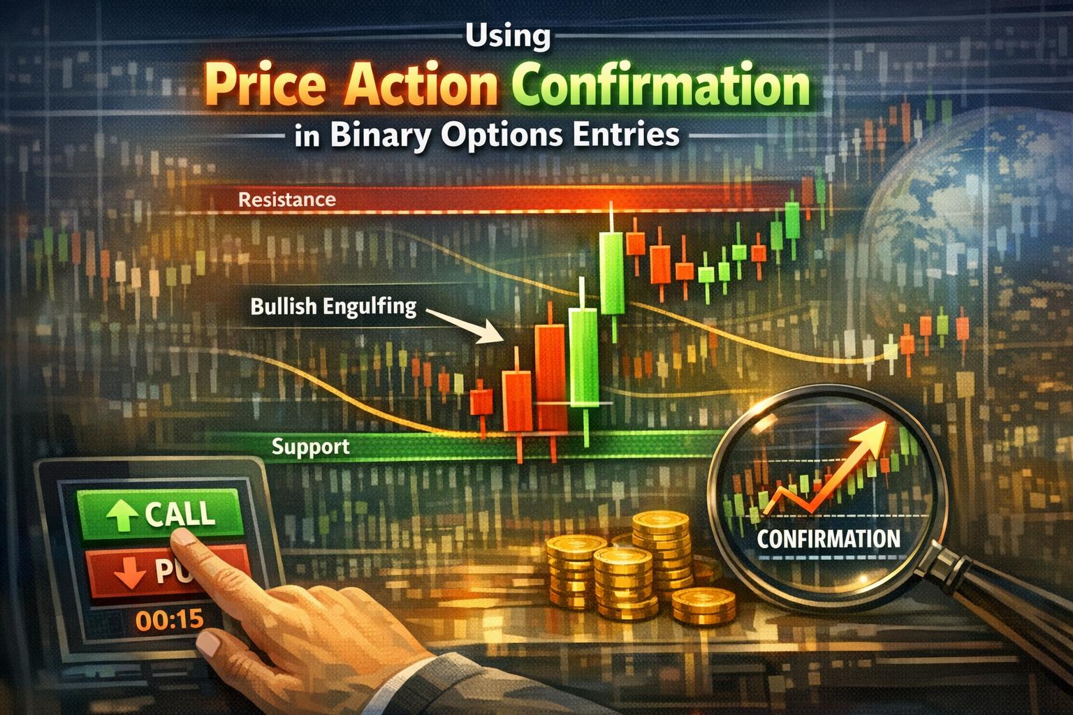 Using Price Action Confirmation in Binary Options Entries