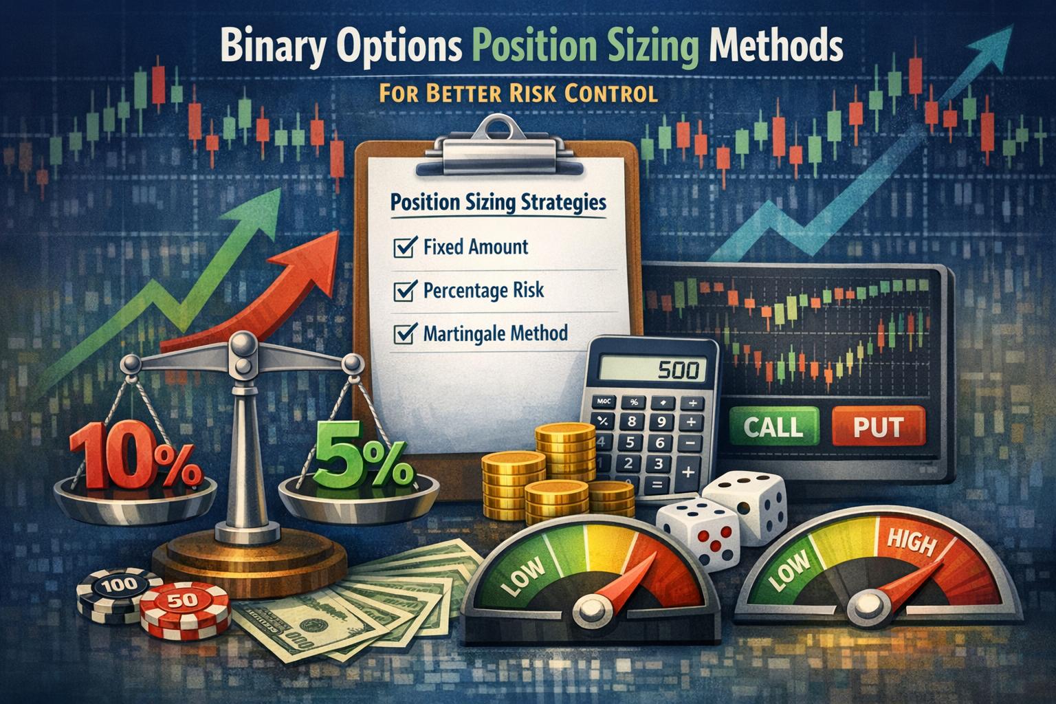 Binary Options Position Sizing Methods for Better Risk Control