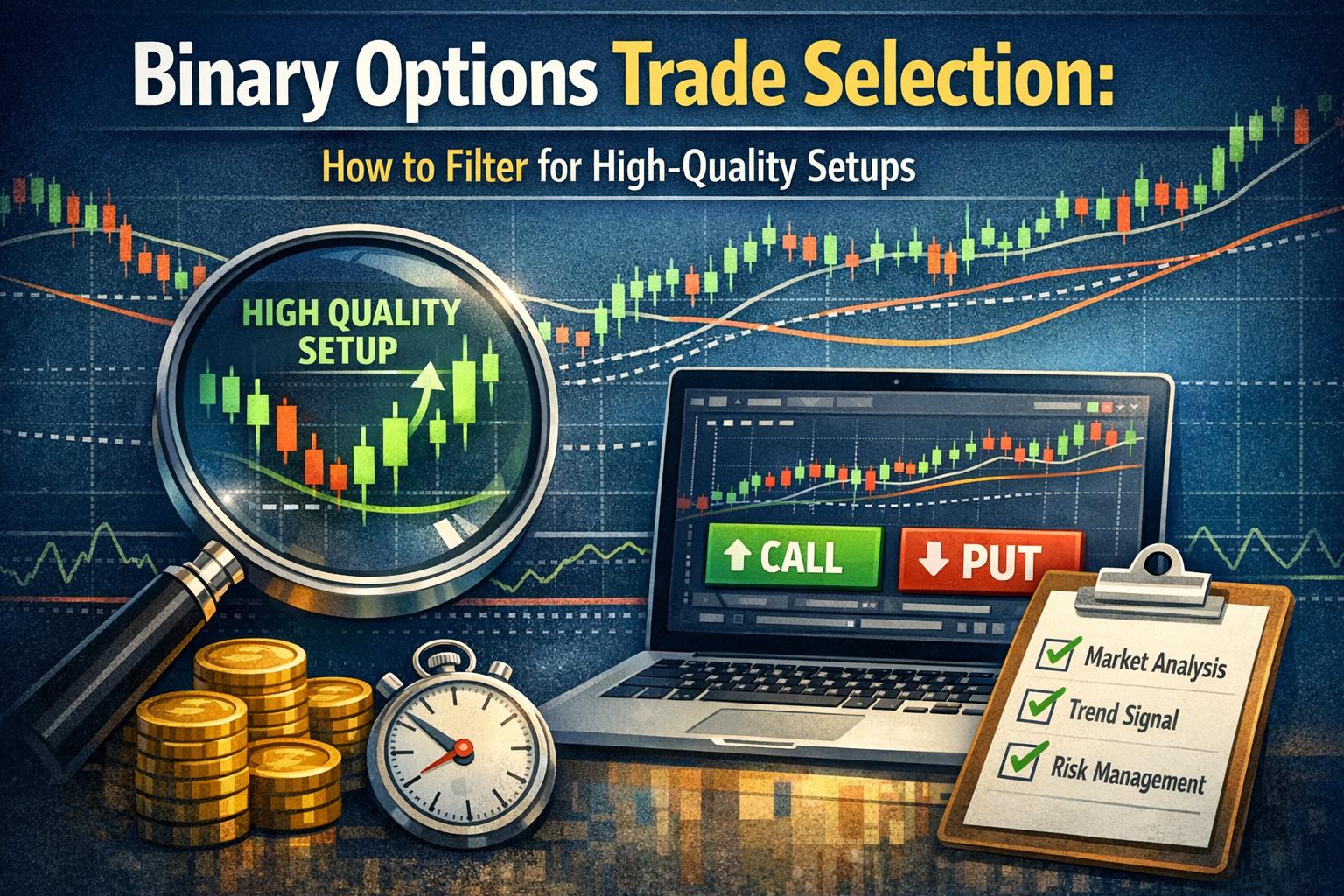 Binary Options Trade Selection: How to Filter for High-Quality Setups