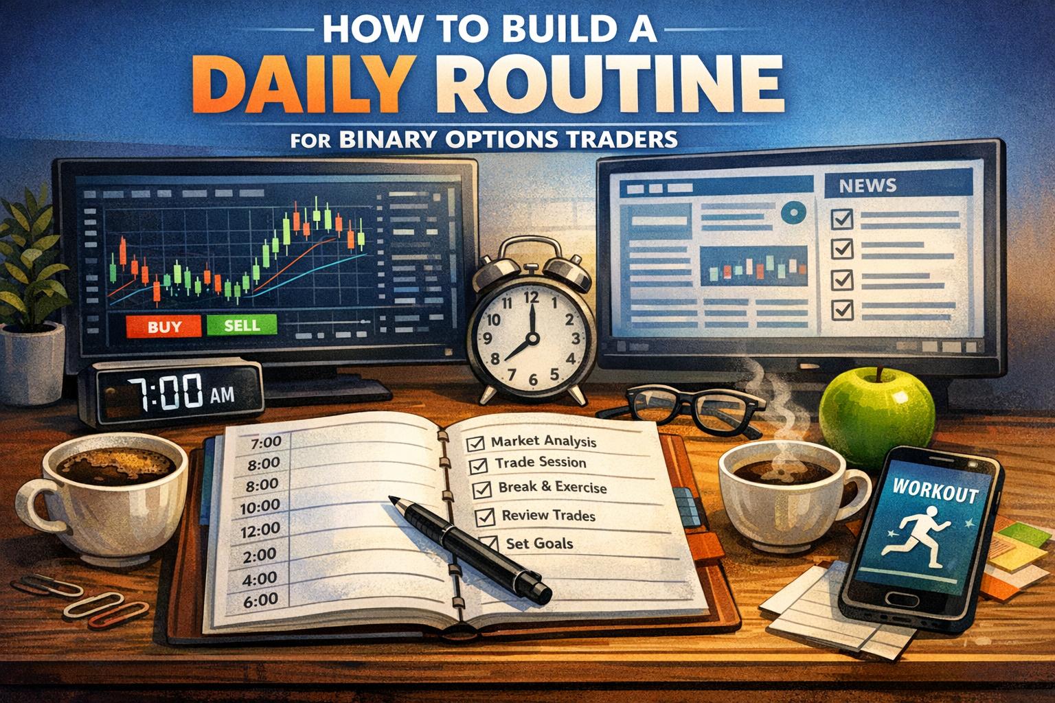 How to Build a Daily Routine for Binary Options Traders