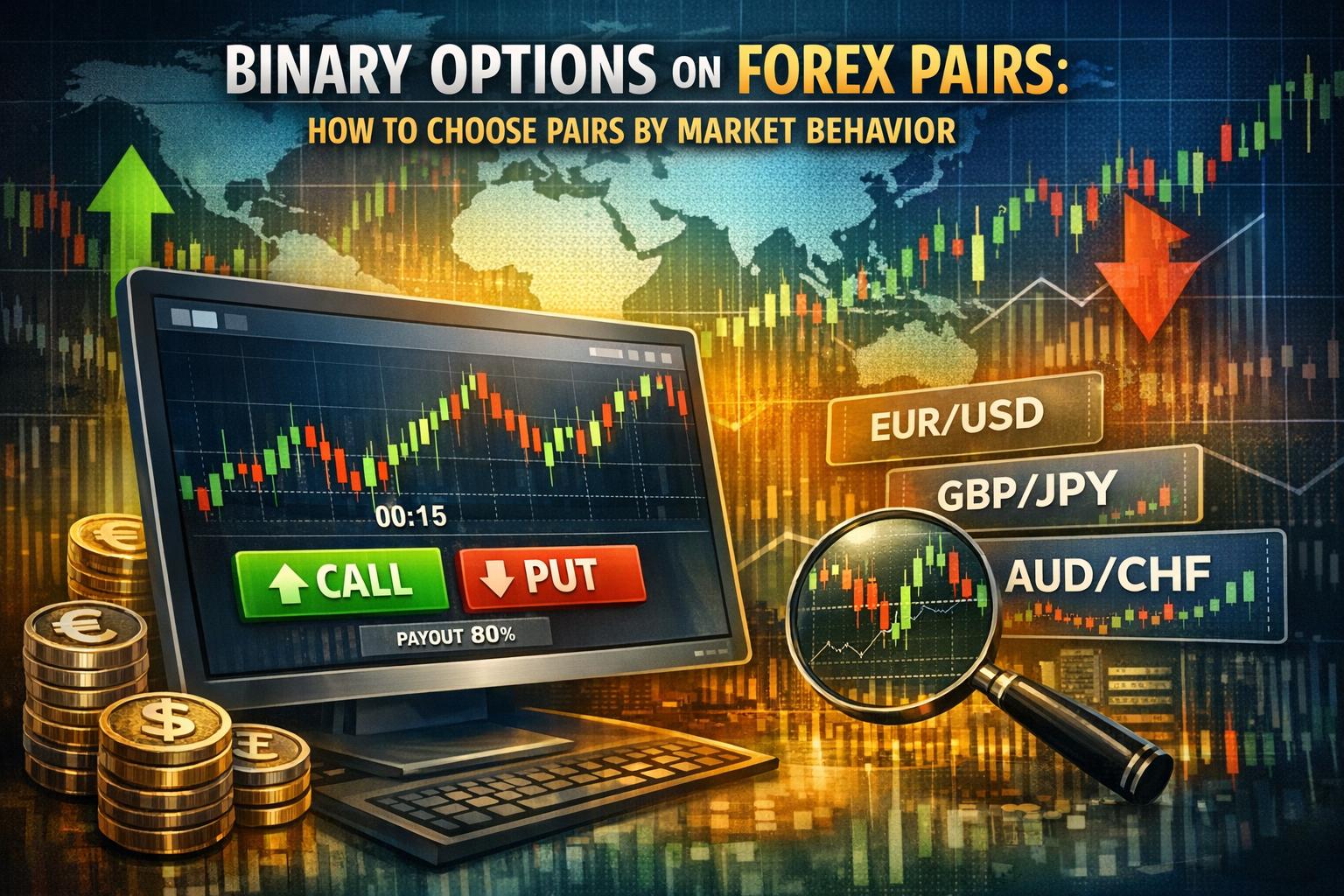 Binary Options on Forex Pairs: How to Choose Pairs by Market Behavior