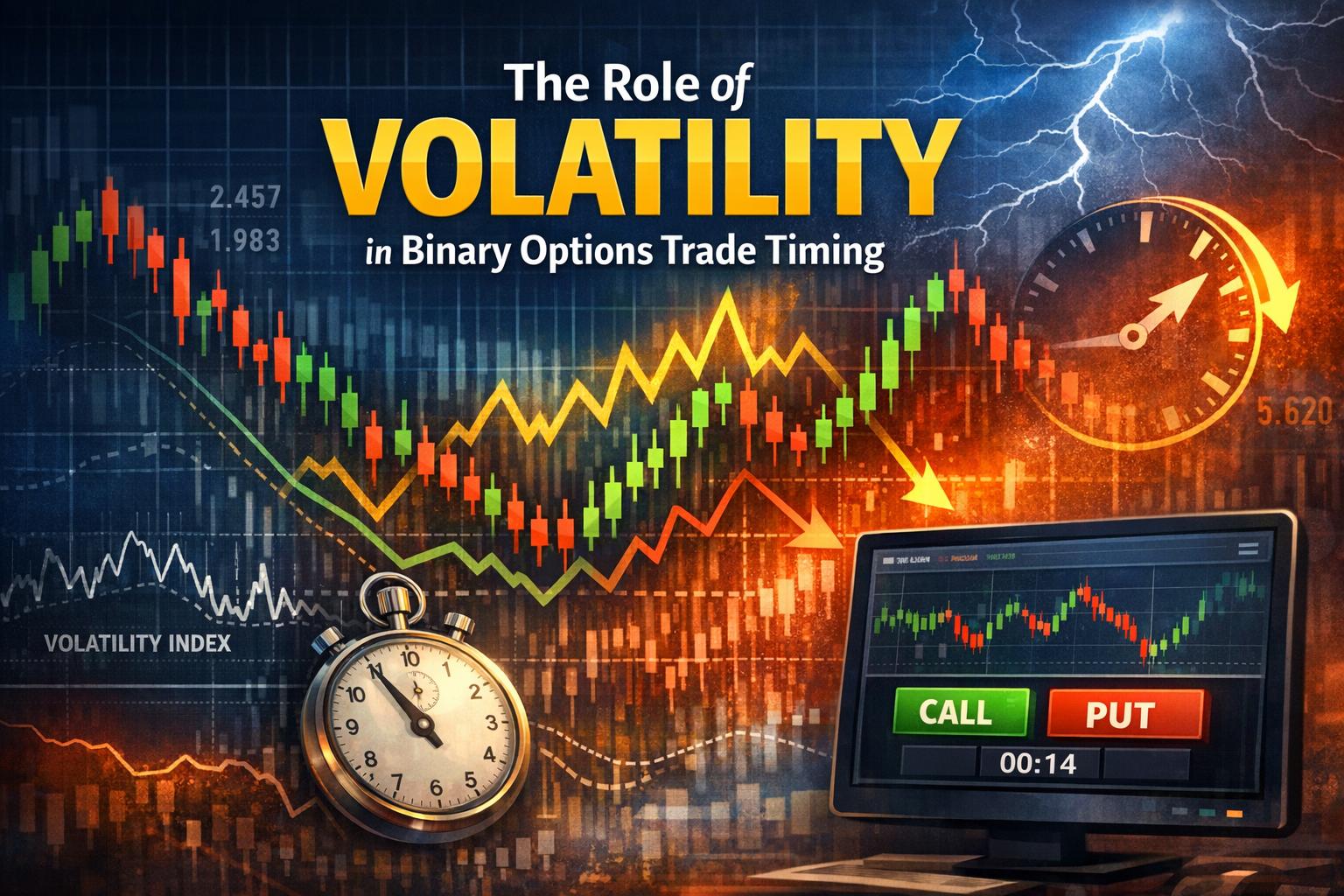 The Role of Volatility in Binary Options Trade Timing
