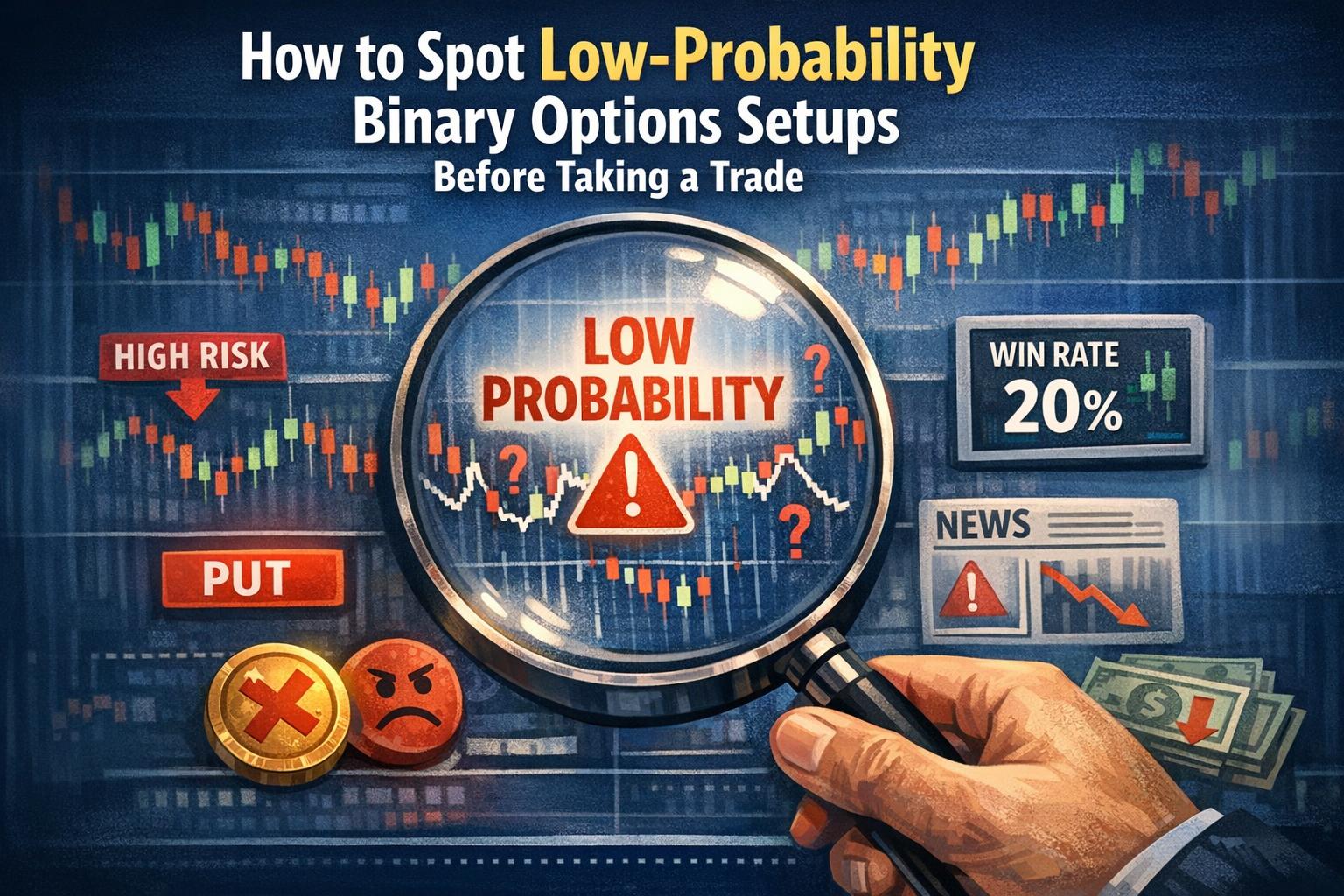 How to Spot Low-Probability Binary Options Setups Before Taking a Trade