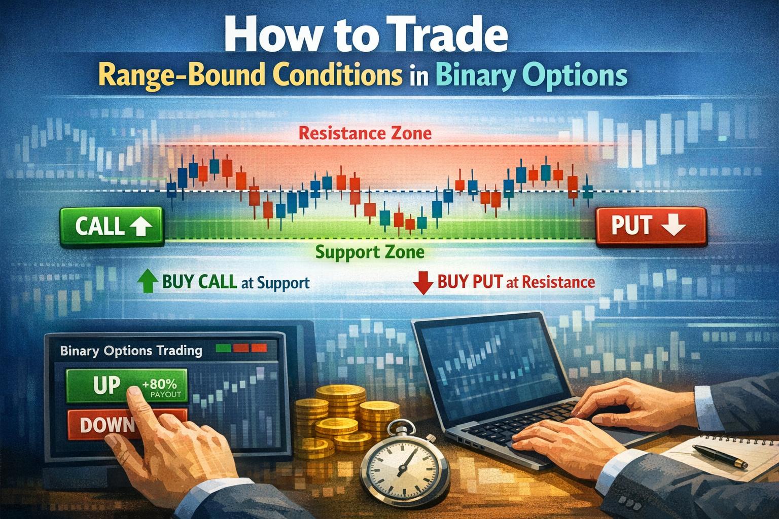 How to Trade Range-Bound Conditions in Binary Options