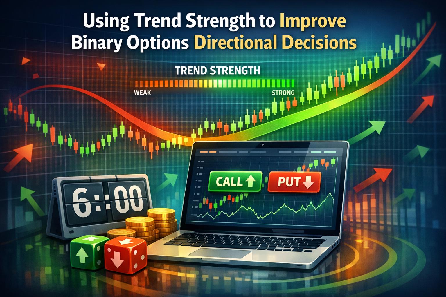 Using Trend Strength to Improve Binary Options Directional Decisions