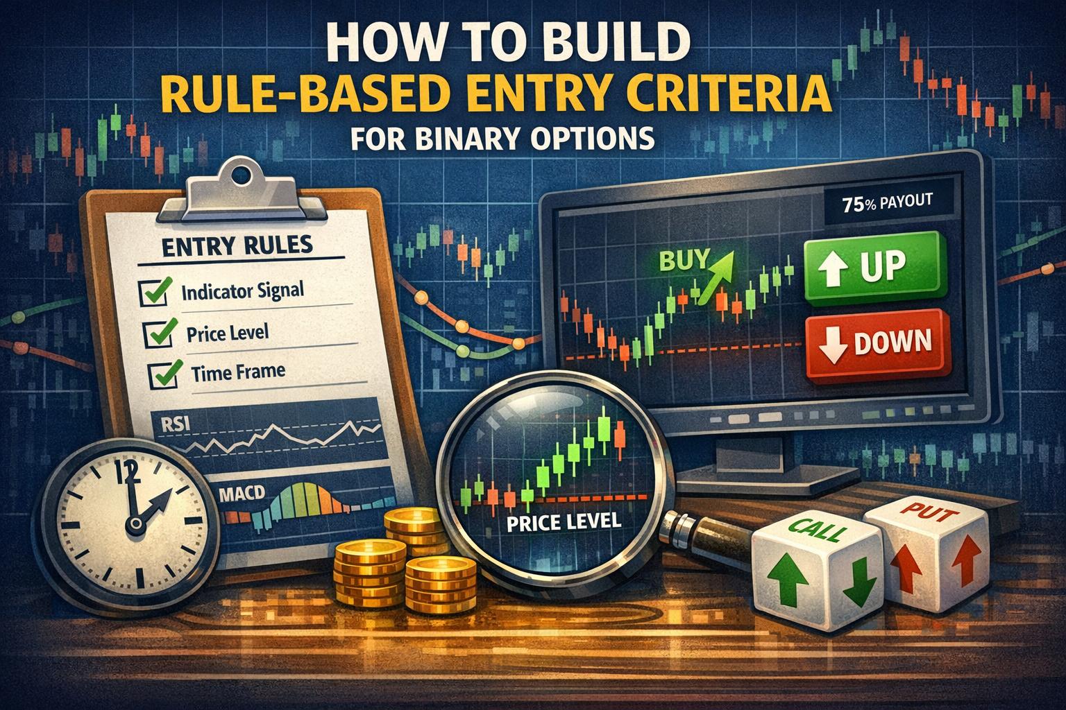 How to Build Rule-Based Entry Criteria for Binary Options